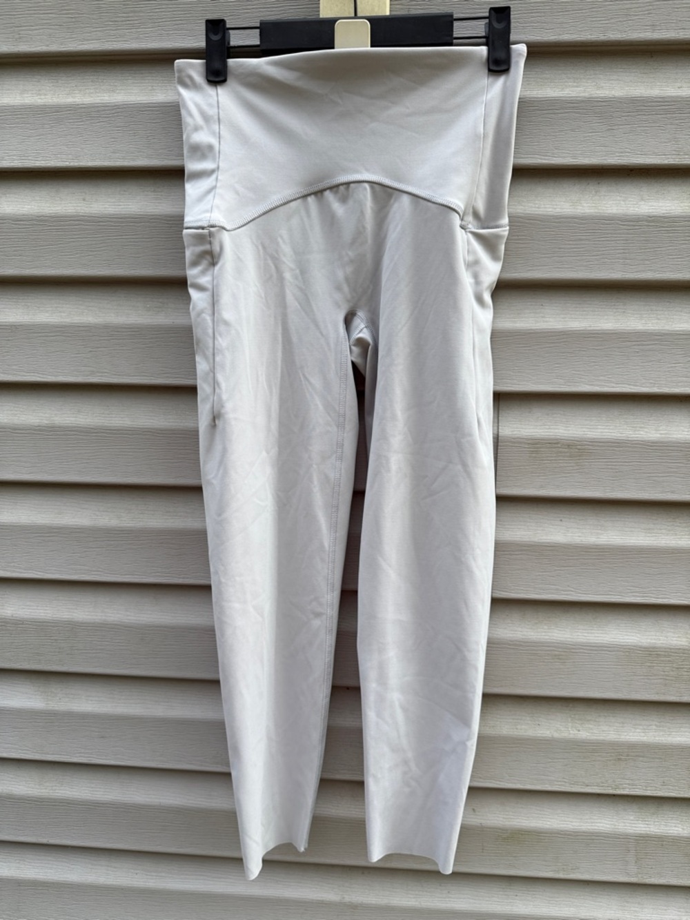 Spanx Booty Boost Side Pocket Leggings Gray High Waisted 50261R Womens Medium